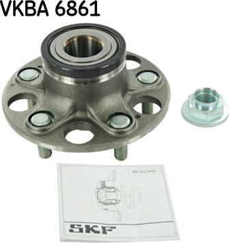 SKF VKBA 6861 - Pyöränlaakerisarja inparts.fi