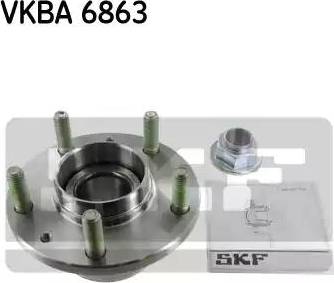 SKF VKBA 6863 - Pyörän napa inparts.fi