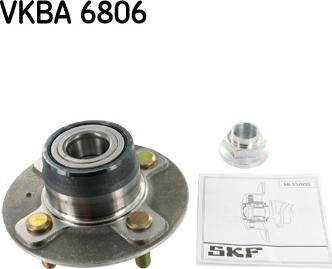 SKF VKBA 6806 - Pyörän napa inparts.fi