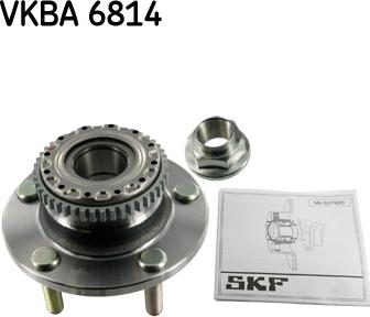 SKF VKBA 6814 - Pyörän napa inparts.fi