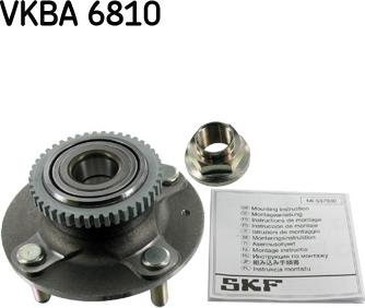 SKF VKBA 6810 - Pyörän napa inparts.fi