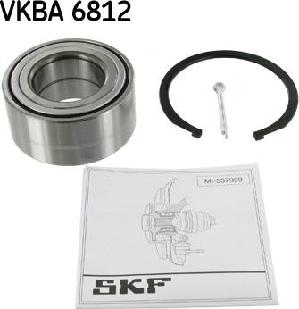 SKF VKBA 6812 - Pyöränlaakerisarja inparts.fi