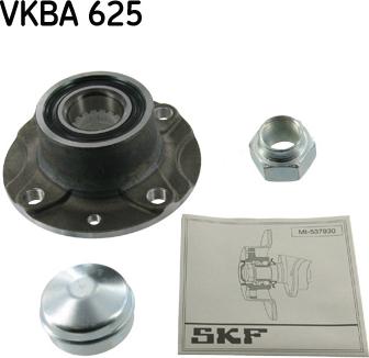 SKF VKBA 625 - Pyöränlaakerisarja inparts.fi