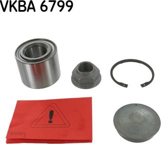 SKF VKBA 6799 - Pyöränlaakerisarja inparts.fi