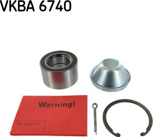 SKF VKBA 6740 - Pyöränlaakerisarja inparts.fi