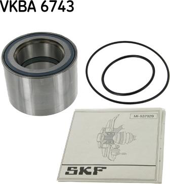 SKF VKBA 6743 - Pyöränlaakerisarja inparts.fi