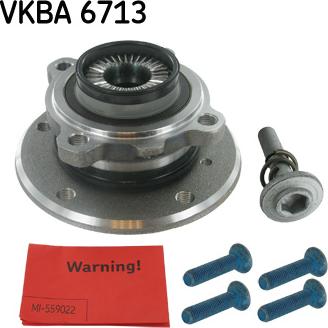 SKF VKBA 6713 - Pyöränlaakerisarja inparts.fi