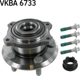 SKF VKBA 6733 - Pyöränlaakerisarja inparts.fi