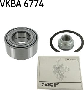 SKF VKBA 6774 - Pyöränlaakerisarja inparts.fi