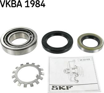 SKF VKBA 1984 - Pyöränlaakerisarja inparts.fi