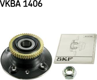 SKF VKBA 1406 - Pyöränlaakerisarja inparts.fi