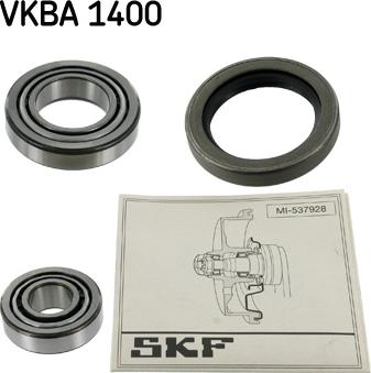 SKF VKBA 1400 - Pyöränlaakerisarja inparts.fi