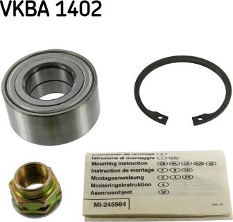 SKF VKBA 1402 - Pyöränlaakerisarja inparts.fi