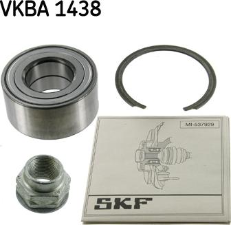 SKF VKBA 1438 - Pyöränlaakerisarja inparts.fi