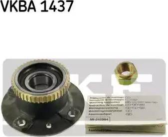 SKF VKBA 1437 - Pyörän napa inparts.fi