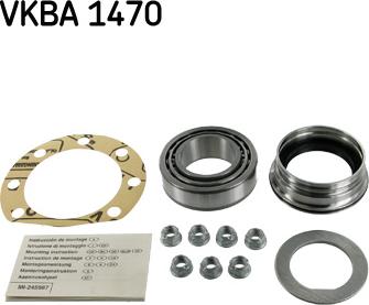 SKF VKBA 1470 - Pyöränlaakerisarja inparts.fi