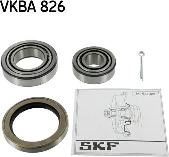 SKF VKBA 826 - Pyöränlaakerisarja inparts.fi