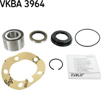 SKF VKBA 3964 - Pyöränlaakerisarja inparts.fi