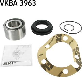 SKF VKBA 3963 - Pyöränlaakerisarja inparts.fi