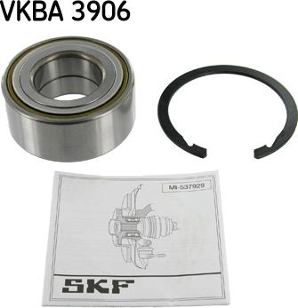 SKF VKBA 3906 - Pyöränlaakerisarja inparts.fi