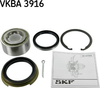 SKF VKBA 3916 - Pyöränlaakerisarja inparts.fi