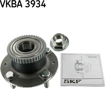 SKF VKBA 3934 - Pyöränlaakerisarja inparts.fi