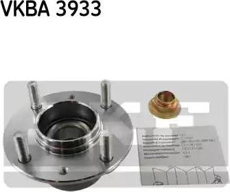 SKF VKBA 3933 - Pyörän napa inparts.fi