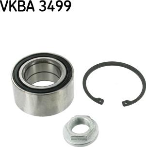 SKF VKBA 3499 - Pyöränlaakerisarja inparts.fi