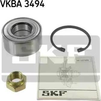 SKF VKBA 3494 - Pyöränlaakerisarja inparts.fi