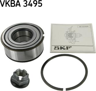 SKF VKBA 3495 - Pyöränlaakerisarja inparts.fi