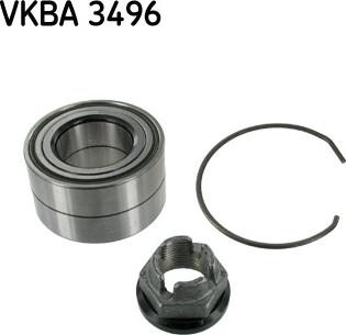 SKF VKBA 3496 - Pyöränlaakerisarja inparts.fi