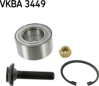 SKF VKBA 3449 - Pyöränlaakerisarja inparts.fi