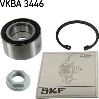 SKF VKBA 3446 - Pyöränlaakerisarja inparts.fi