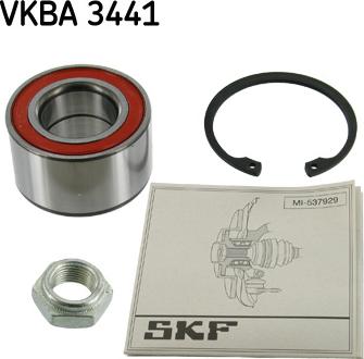 SKF VKBA 3441 - Pyöränlaakerisarja inparts.fi