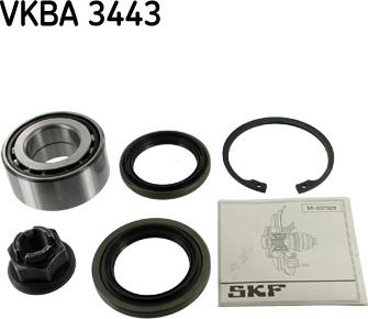 SKF VKBA 3443 - Pyöränlaakerisarja inparts.fi