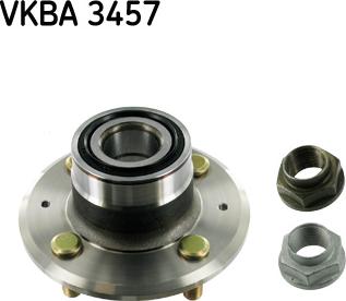 SKF VKBA 3457 - Pyöränlaakerisarja inparts.fi