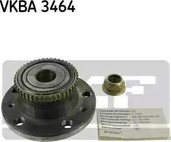 SKF VKBA 3464 - Pyörän napa inparts.fi