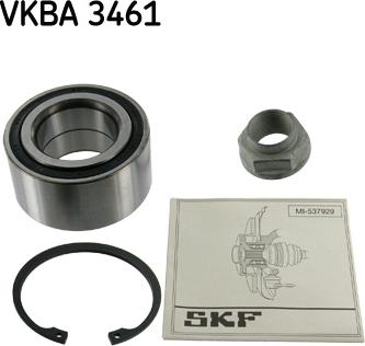 SKF VKBA 3461 - Pyöränlaakerisarja inparts.fi