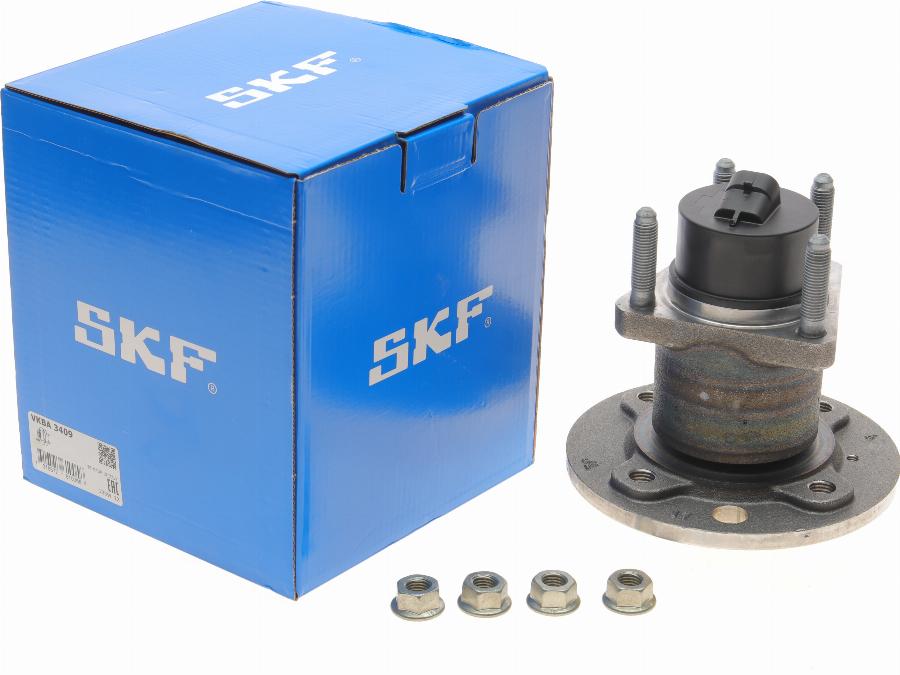 SKF VKBA 3409 - Pyörän napa inparts.fi