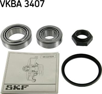 SKF VKBA 3407 - Pyöränlaakerisarja inparts.fi