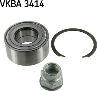 SKF VKBA 3414 - Pyöränlaakerisarja inparts.fi