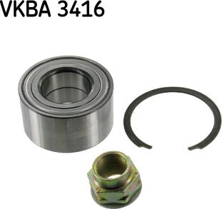 SKF VKBA 3416 - Pyöränlaakerisarja inparts.fi