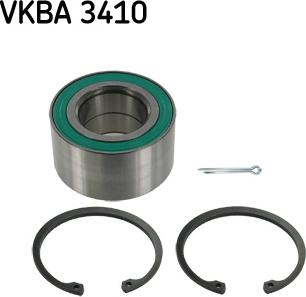 SKF VKBA 3410 - Pyöränlaakerisarja inparts.fi