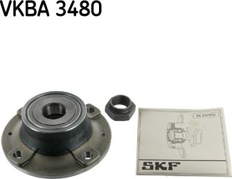 SKF VKBA 3480 - Pyöränlaakerisarja inparts.fi