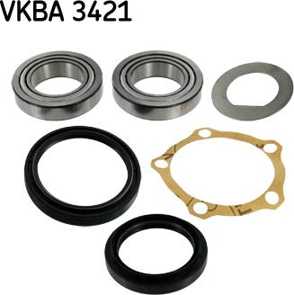 SKF VKBA 3421 - Pyöränlaakerisarja inparts.fi