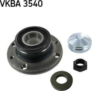 SKF VKBA 3540 - Pyöränlaakerisarja inparts.fi