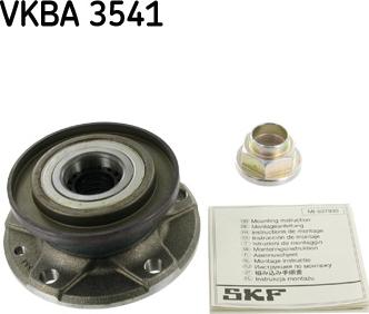 SKF VKBA 3541 - Pyöränlaakerisarja inparts.fi