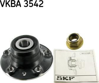 SKF VKBA 3542 - Pyöränlaakerisarja inparts.fi