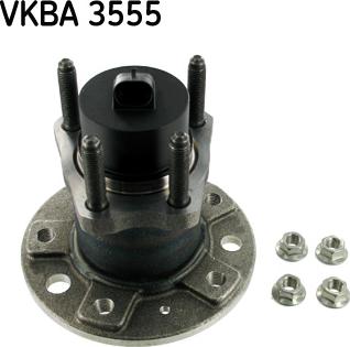 SKF VKBA 3555 - Pyörän napa inparts.fi