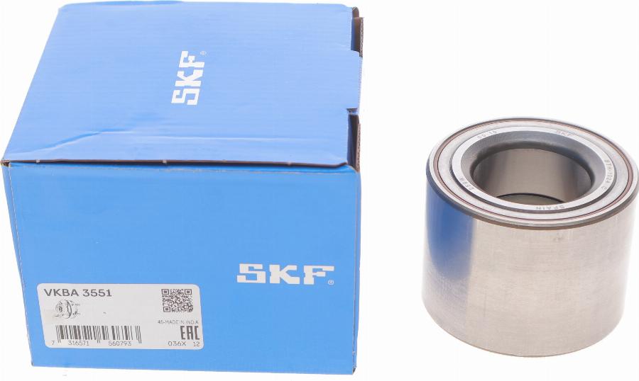 SKF VKBA 3551 - Pyöränlaakerisarja inparts.fi